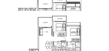 HillHaven- Floor-Plan-2-Bed-Type-B3